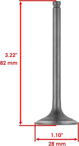 Caltric Intake and Exhaust Valve Compatible with Honda Rancher 350 TRX350TE TRX350TM 4x4 ES S 2000-2006 in Saudi Arabia