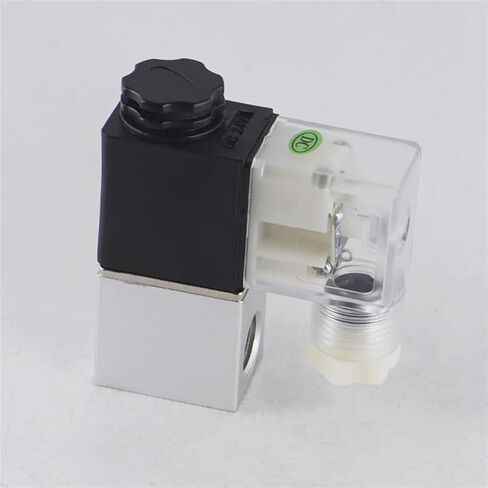 2V025-06 2V025-08 1/8" 1/4" Electrical Hex Pneumatic Control Air Solenoid Valve Coil 12V 24V 110V 220V(AC110,2V025-06) in Saudi Arabia