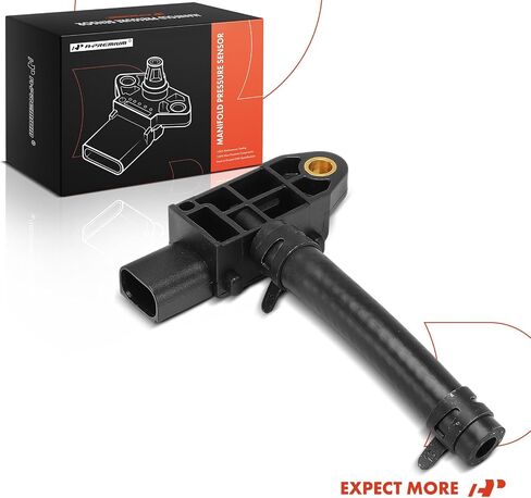 A-Premium Diesel Particulate Filter (DPF) Pressure Sensor [3 Blades] Compatible with Ford F-250 Super Duty 2011-2015, F-350 F-450 Super Duty, 6.7L in Saudi Arabia