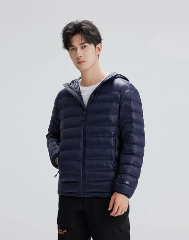 Pioneer Camp Mens Lightweight Puffer Jacket 800 power down fill XYR301003 in Saudi Arabia