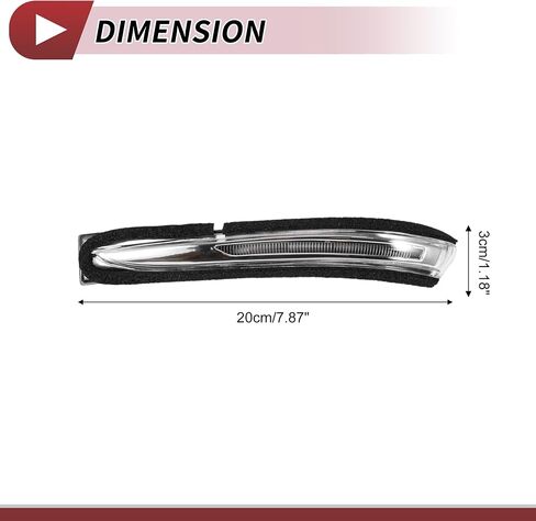 1 قطعة مرآة السيارة بدوره مصباح إشارة لشركة هيونداي I10 2014-2017 اليسار LED Trun مصباح إشارة مصباح رقم 87614B4000 in Saudi Arabia