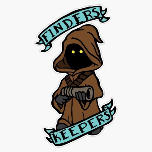 ملصق فينيل مغناطيسي من MAGNET Jawa - Finders Keepers مقاس 5 بوصة in Saudi Arabia