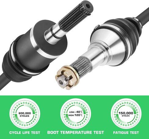 Youxmoto Front LEFT+Right CV Axle & Wheel Bearing Kit Fit for Can-Am Commander 800 800R 1000 1000R 2011 2012 2013 2014 2015 2016 2017 2018 2019 2020, CV Axle Drive Shaft for 705400952 in Saudi Arabia