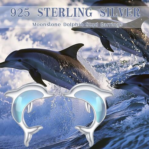 TRISHULA Dinosaur/Dolphin/Turtle/Bee/Bat Stud Earrings 925 Sterling Silver Dinosaur Gothic Bat Stud Earrings Halloween Christmas Jewelry for Women Men in Saudi Arabia