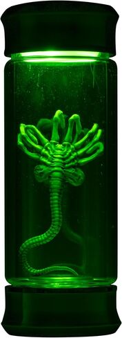 Alien Critter Embryo in Jar Glass Bottle with Display Box 8" Collectible Movie Prop Replica for Halloween Costume in Saudi Arabia