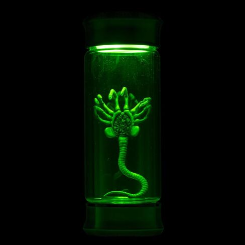 Alien Critter Embryo in Jar Glass Bottle with Display Box 8" Collectible Movie Prop Replica for Halloween Costume in Saudi Arabia