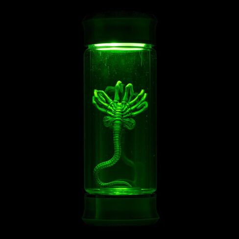 Alien Critter Embryo in Jar Glass Bottle with Display Box 8" Collectible Movie Prop Replica for Halloween Costume in Saudi Arabia