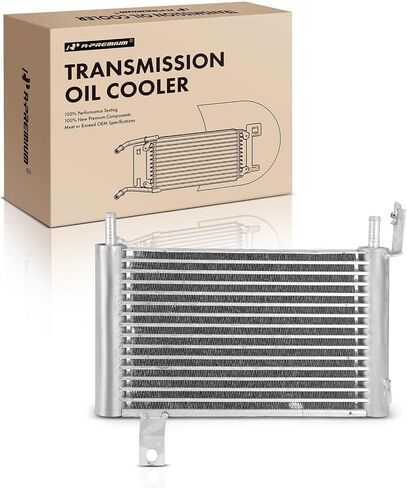 A-Premium Transmission Oil Cooler Compatible with Ford E-250 E250 2012, E-350 Super Duty/E-450 Super Duty 2008-2014, 5.4L 6.8L, 5 Speed Transmission Replace# 8C2Z7A095B, 8C2Z7A095E in Saudi Arabia