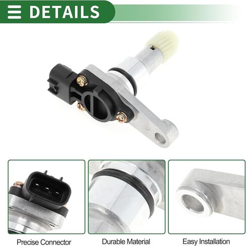 Motoforti 1 Pc No.83181-35070 Transmission Speed Sensor for Toyota Sequoia 4.7 2001-2007 for Toyota Tundra 3.4 4.7 2000-2004 for Toyota 4Runner 2.7 1996-2000 Gear Box VSS Speed Sensor in Saudi Arabia