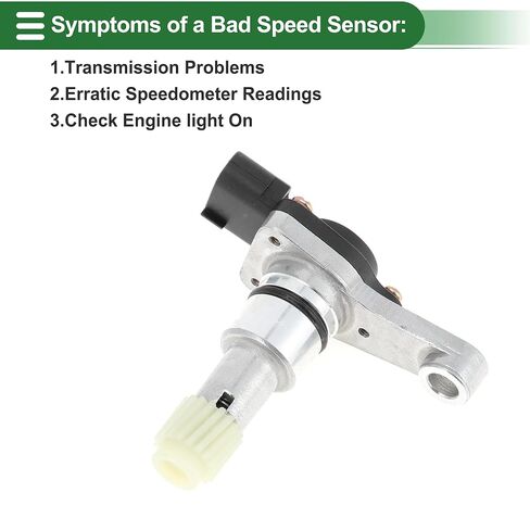 Motoforti 1 Pc No.83181-35070 Transmission Speed Sensor for Toyota Sequoia 4.7 2001-2007 for Toyota Tundra 3.4 4.7 2000-2004 for Toyota 4Runner 2.7 1996-2000 Gear Box VSS Speed Sensor in Saudi Arabia