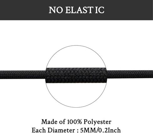 Round Shoelaces for Adidas NMD Sneakers, 5MM Shoe Laces Strings Replacement for Running Shoes in Saudi Arabia