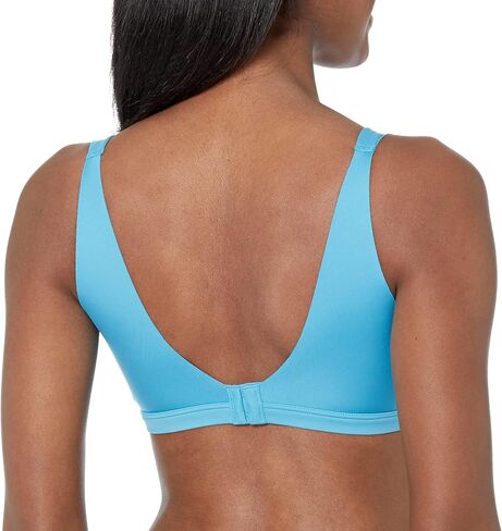 Warner's Women's No Side Effects Underarm and Back-Smoothing Comfort Wireless Lightly Lined T-Shirt Bra RA2231A, Summer Sky in Kuwait