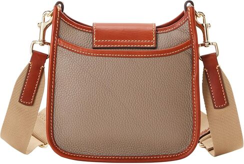 Dooney & Bourke Handbag, Pebble Turnlock Messenger 20 | Caramel in Saudi Arabia