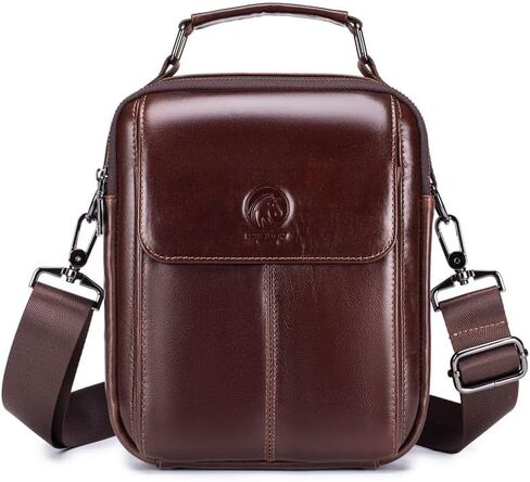 RAINBOW HORSE Men's Vintage Genuine Leather - Organized,Classcial & Functional Crossbody Bag for Daily Carry in Saudi Arabia