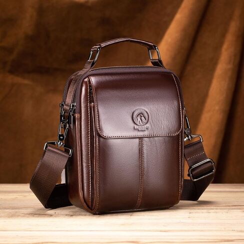 RAINBOW HORSE Men's Vintage Genuine Leather - Organized,Classcial & Functional Crossbody Bag for Daily Carry in Saudi Arabia