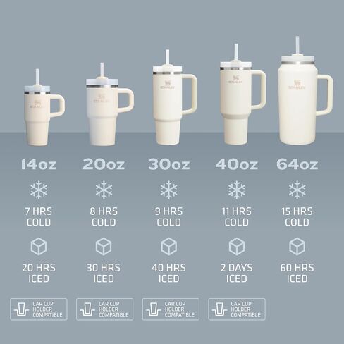 STANLEY The Quencher H2.0 FlowState Tumbler (Soft Matte) | 30 OZ Stormy Sea in Saudi Arabia