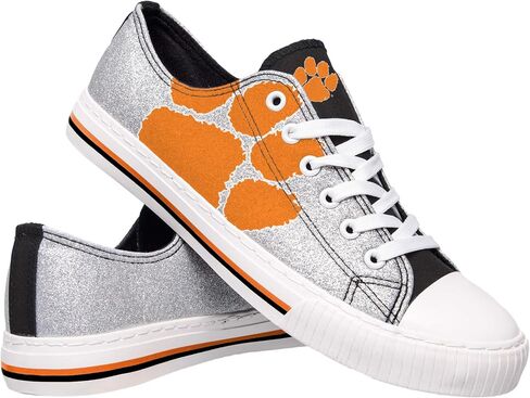 FOCO Kentucky Wildcats NCAA Womens Glitter Low Top Canvas Shoes - 9 in Kuwait