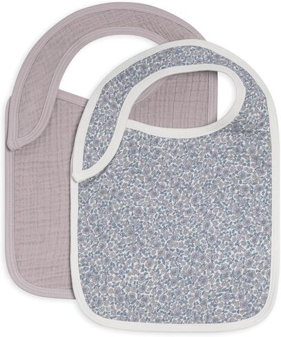 Colored Organics - 2-Pack Organic Cotton Baby Bibs - Bibs for Baby Girls & Boys in Saudi Arabia