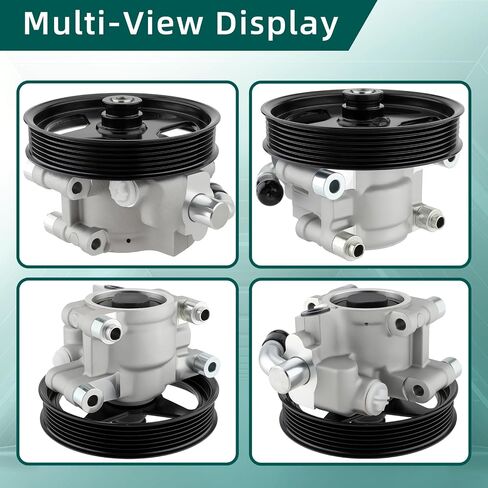 مضخة توجيه كهربائية من AUTOKAY N7120122A1 مع بكرة تناسب Ford Expedition 2003-2006 Ford F-150 Lobo 2004-2008 لسيارة Lincoln Mark LT 2006-2008 Navigator 2003-2006 RE# 2L7Z3A674CARM 20-312P1 20312P1 in Saudi Arabia