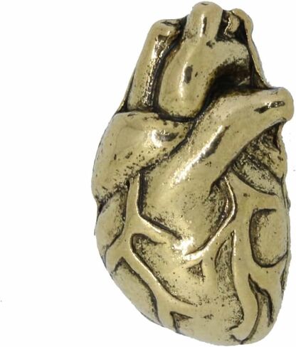 Jim Clift Design Human Heart Gold Lapel Pin in Kuwait