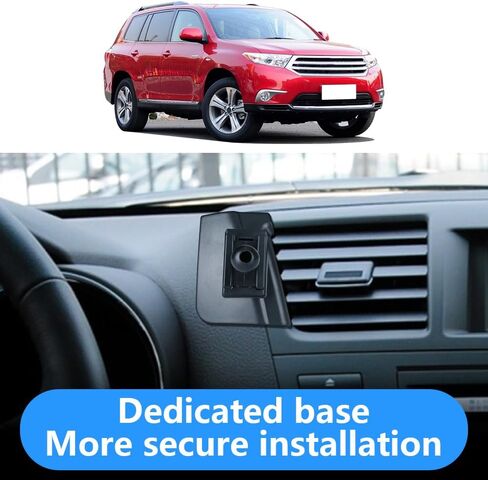 Car Phone Holder for Toyota Highlander 2020 2021 2022 2023 2024 Limited Platinum Auto Interior Accessories Cell Phones Mount Cellphone Mobile Cradle Navigation Bracket (12.3 inch) Screen Stand in Saudi Arabia
