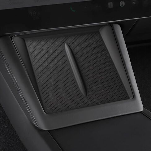 Model 3 Centre Control Wireless Charging Mat，Center Console Wireless Charger Pad Compatible with Tesla Model 3 2024 2025 in Kuwait