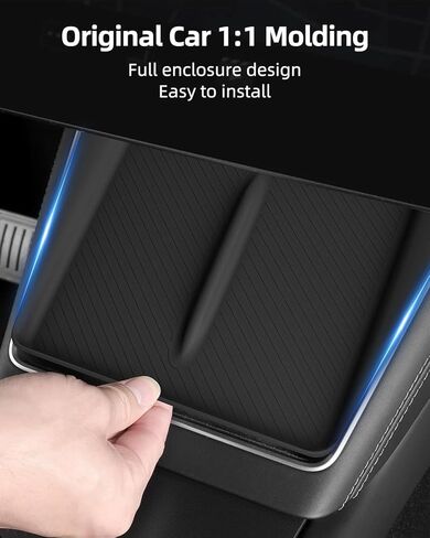 Model 3 Centre Control Wireless Charging Mat，Center Console Wireless Charger Pad Compatible with Tesla Model 3 2024 2025 in Kuwait