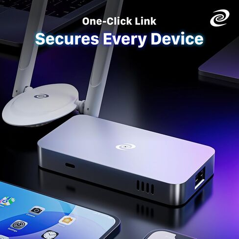 جهاز توجيه VPN للسفر اللاسلكي بحجم الجيب من Deeper Connect، جهاز توجيه Wireguard OpenVPN DPN WiFi المحمول in Saudi Arabia