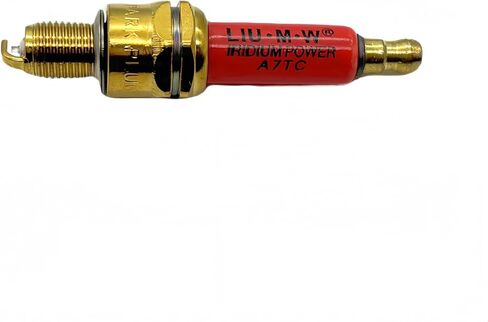 ملف إشعال السباق وقابس إشعال إيريديوم A7TC لمحرك GY6 50cc 125cc 150cc 250cc الدراجة البخارية ATV Go Kart Pit Dirt Bike أجزاء الدراجة النارية عالية الأداء in Kuwait