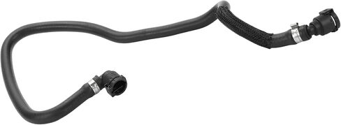 Radiator Hose No.17128602600 Engine Expansion Tank Overflow Pipe for BMW 530e 2018-2020 Rubber Black in Saudi Arabia