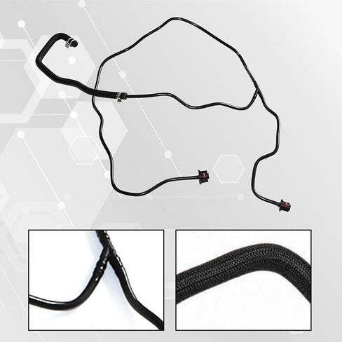 GXARTS Engine Coolant Overflow Hose, Fit for Ford Escape 1.6L 2013-2016, Transit Connect 1.6L 2014-2016, Replace BV6Z-8B081-A BV6Z-8B081-B GV6Z-8B081-K, Radiator Hose in Saudi Arabia