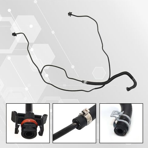 GXARTS Engine Coolant Overflow Hose, Fit for Ford Escape 1.6L 2013-2016, Transit Connect 1.6L 2014-2016, Replace BV6Z-8B081-A BV6Z-8B081-B GV6Z-8B081-K, Radiator Hose in Saudi Arabia