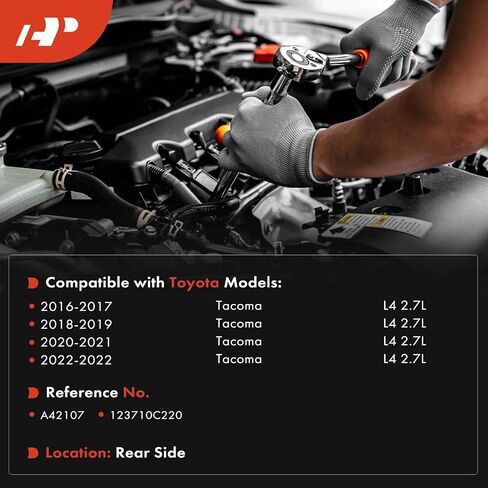 حامل ناقل الحركة الخلفي A-Premium متوافق مع تويوتا تاكوما 2016-2022، 2.7 لتر، دفع رباعي، ناقل حركة أوتوماتيكي in Saudi Arabia