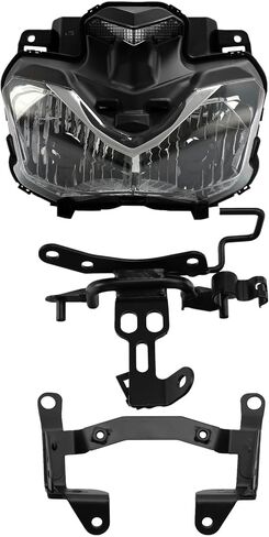 Green-L Front Headlight Headlamp Assembly and Upper Stay Fairing Gauges Bracket Fit for Kawasaki Z900 2017-2019 in Saudi Arabia
