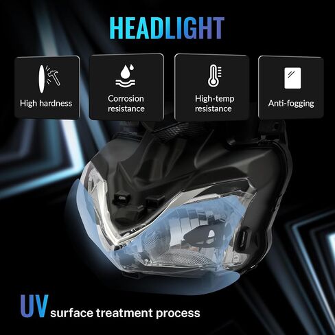 Green-L Front Headlight Headlamp Assembly and Upper Stay Fairing Gauges Bracket Fit for Kawasaki Z900 2017-2019 in Saudi Arabia