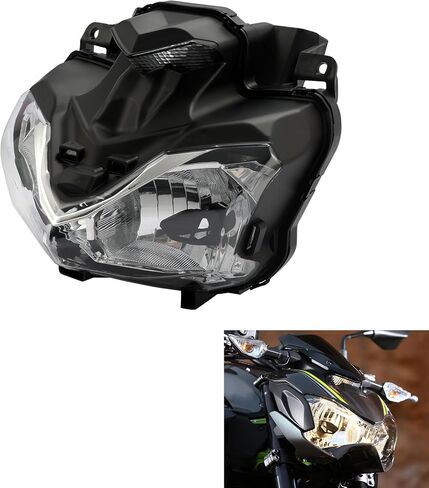 Green-L Front Headlight Headlamp Assembly and Upper Stay Fairing Gauges Bracket Fit for Kawasaki Z900 2017-2019 in Saudi Arabia