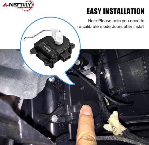 HVAC Blend Door Actuator Fits for Honda Accord 1998-2002, Pilot 2003-2008, Odyssey 1999-2004, Acura MDX 2001-2006, Main - Mode, 7-Pin, Heater Air Vent Actuator, Replace# 604-376, 79140S0XA01 in Saudi Arabia