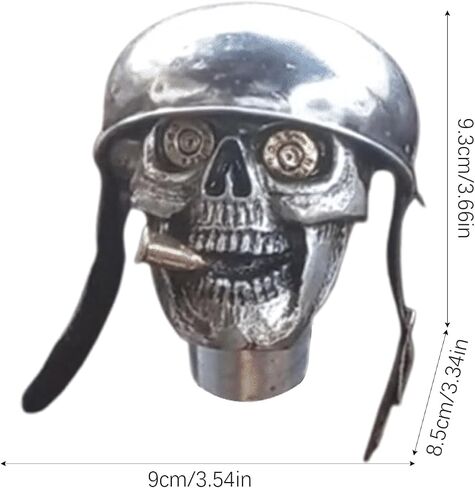 Car Skull Gear Shift Knob - Unique Soldier Grip, Cool Shift Knob for Most Manual & Automatic Car, Trucks & SUVs in Saudi Arabia
