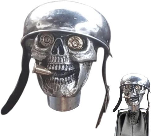 Car Skull Gear Shift Knob - Unique Soldier Grip, Cool Shift Knob for Most Manual & Automatic Car, Trucks & SUVs in Saudi Arabia