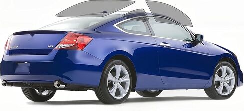 غشاء ملون للنافذة مسبقًا من AUTOTEK، نوافذ أمامية ببابين، غشاء ملون للسيارات، حجب الشمس، حماية الخصوصية، زجاج مضاد للكسر، طبقتين، قطع الكمبيوتر، أي ظل ملون لسيارة Honda Accord Coupe 2008-2012 in Kuwait
