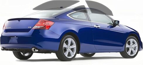 غشاء ملون للنافذة مسبقًا من AUTOTEK، نوافذ أمامية ببابين، غشاء ملون للسيارات، حجب الشمس، حماية الخصوصية، زجاج مضاد للكسر، طبقتين، قطع الكمبيوتر، أي ظل ملون لسيارة Honda Accord Coupe 2008-2012 in Kuwait