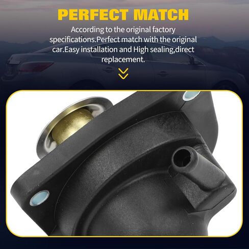 OCPTY Thermostat Housing Fit For Land Rover LR3 2005-2009,For Land Rover Range Rover 2006-2009,For Land Rover Range Rover Sport 2006-2009 Engine Coolant Thermostat Housing Assembly Replaces LR005765 in Saudi Arabia