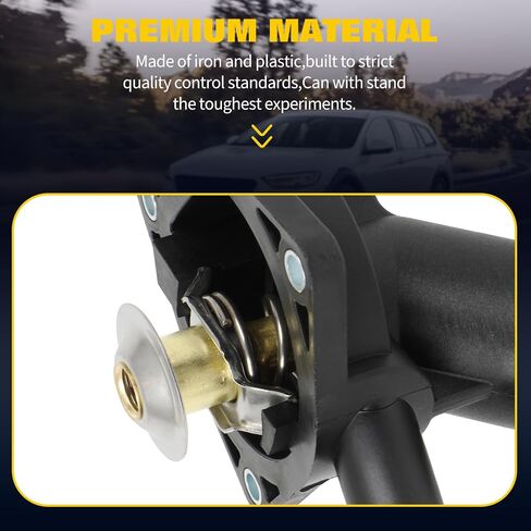 OCPTY Thermostat Housing Fit For Land Rover LR3 2005-2009,For Land Rover Range Rover 2006-2009,For Land Rover Range Rover Sport 2006-2009 Engine Coolant Thermostat Housing Assembly Replaces LR005765 in Saudi Arabia