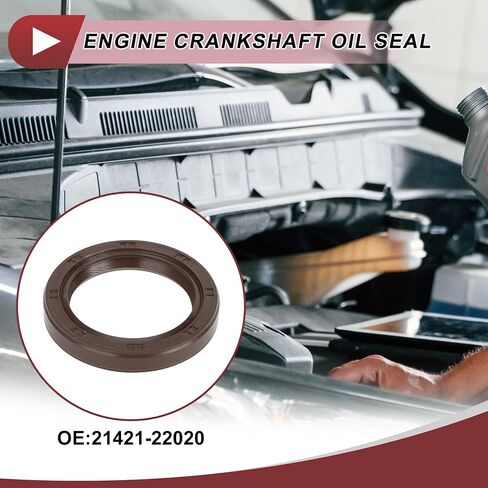 1 Pc Engine Crankshaft Oil Seal for Kia Rio for Hyundai Accent Front Main Seal No.21421-22020 in Saudi Arabia