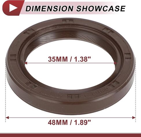 1 Pc Engine Crankshaft Oil Seal for Kia Rio for Hyundai Accent Front Main Seal No.21421-22020 in Saudi Arabia