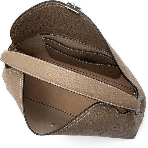 Leather Crossbody Bag for Women, Multiple Compartments for Everyday & Travel in Kuwait