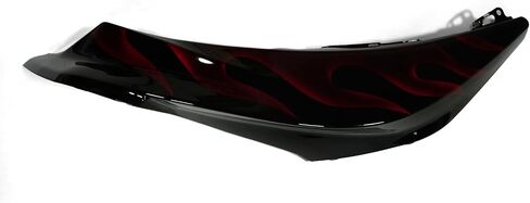 ZXMOTO مجموعة انسيابية للدراجات النارية لـ 2007 2008 Honda CBR 600RR حقن ABS البلاستيك هيكل السيارة (الأحمر والأسود) in Saudi Arabia