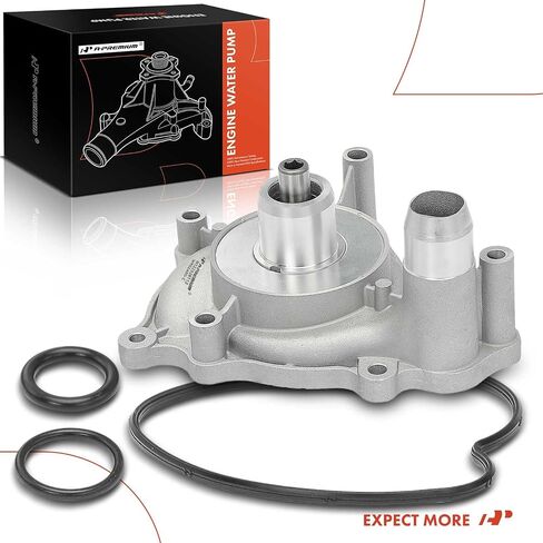 A-Premium Engine Water Pump Compatible with Volkswagen Touareg 2007-2009 & Audi Q7 2007-2010, A6 Quattro 2007-2011, A8 Quattro 2007-2012, R8 2008-2012 2014-2015, RS4 2007-2008, RS5, S5, S6, S8 in Saudi Arabia