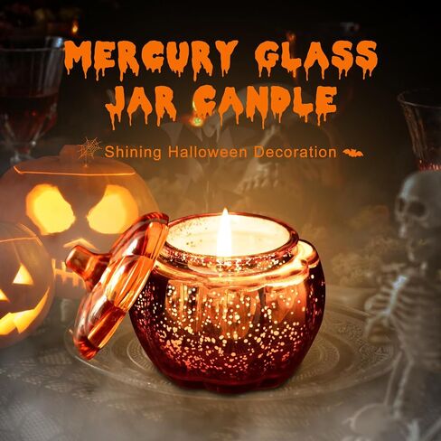 Lanpn Fall Scented Candles Gift Set 3 Pack, 16.5oz Pumpkin Glass Jar Candle, Thanksgiving Aromatherapy Soy Wax Candles for Woman Man, Autumn Fragrance Table Farmhouse Decoration, Tabletop Centerpiece in Saudi Arabia