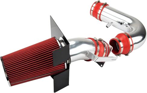 KAX Cold Air Intake Kit Compatible With Ford F150 1997-2003 5.4L 4.6L, Expedition 1997-2003 4.6L, F250 1997-1999 5.4L, Red in Saudi Arabia
